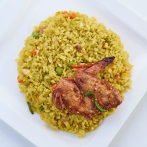 Fried Rice + 1 pc of chicken + Ribena